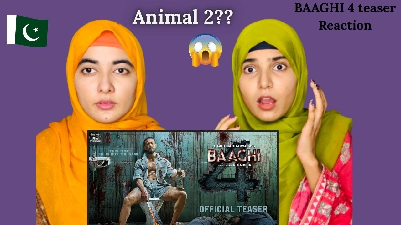 Baaghi 4 Teaser Reaction | Tiger, Sanjay, Harnaaz, Sonam | Sajid Nadiadwala | A.Harsha