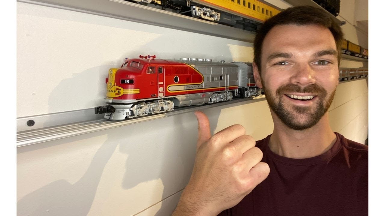 CLASSIC Lionel Trains! Santa Fe F3 ABBA Diesels with TMCC