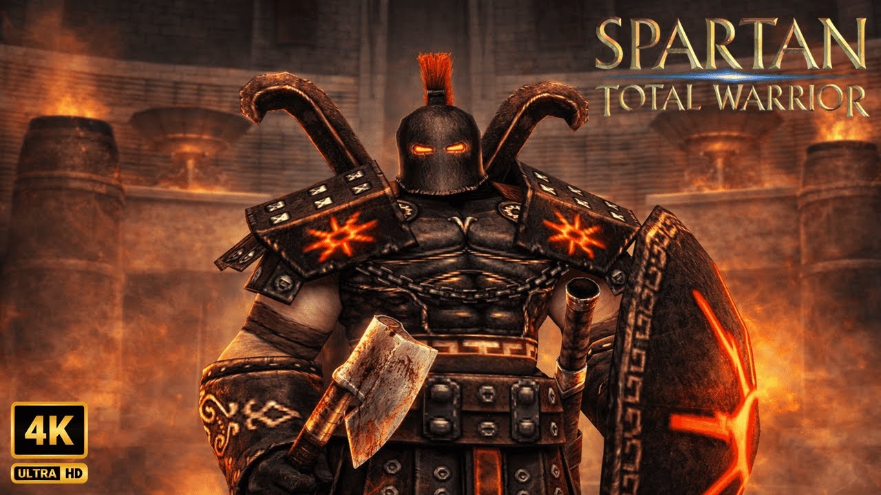 Spartan: Total Warrior &ndash; Финальный бой с боссом Аресом (без получения урона, уровень сложности &laquo;В...