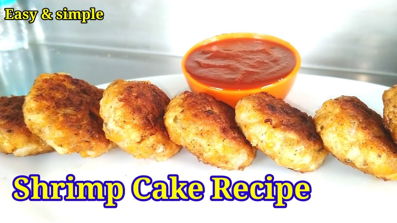 Easy Shrimp Cakes Recipe || How to make yummy Shrimp Cakes ||  Delicious Shrimp Recipe ||