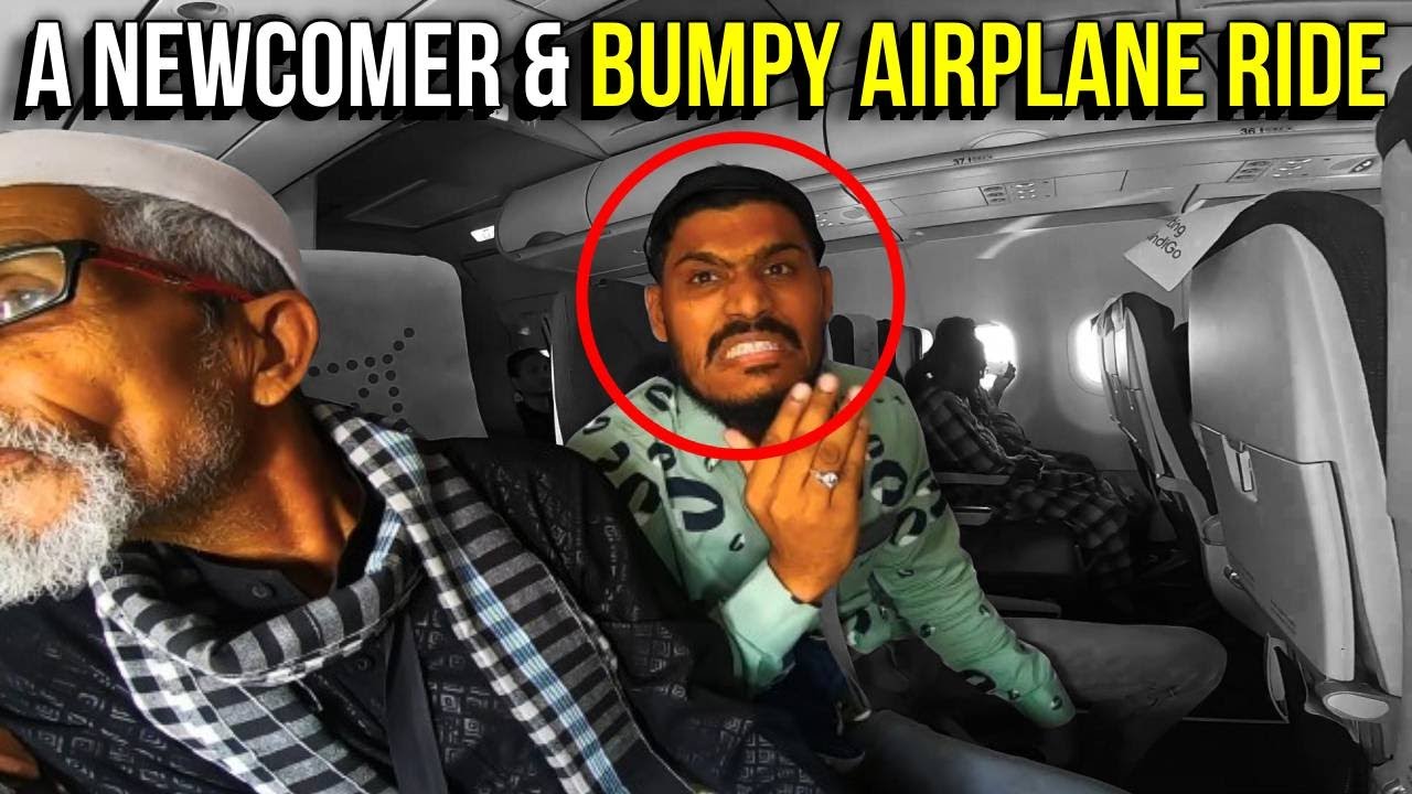 Turbulence Triggers Terror! Will This Village Man Survive His First Flight Home? React 2.0
