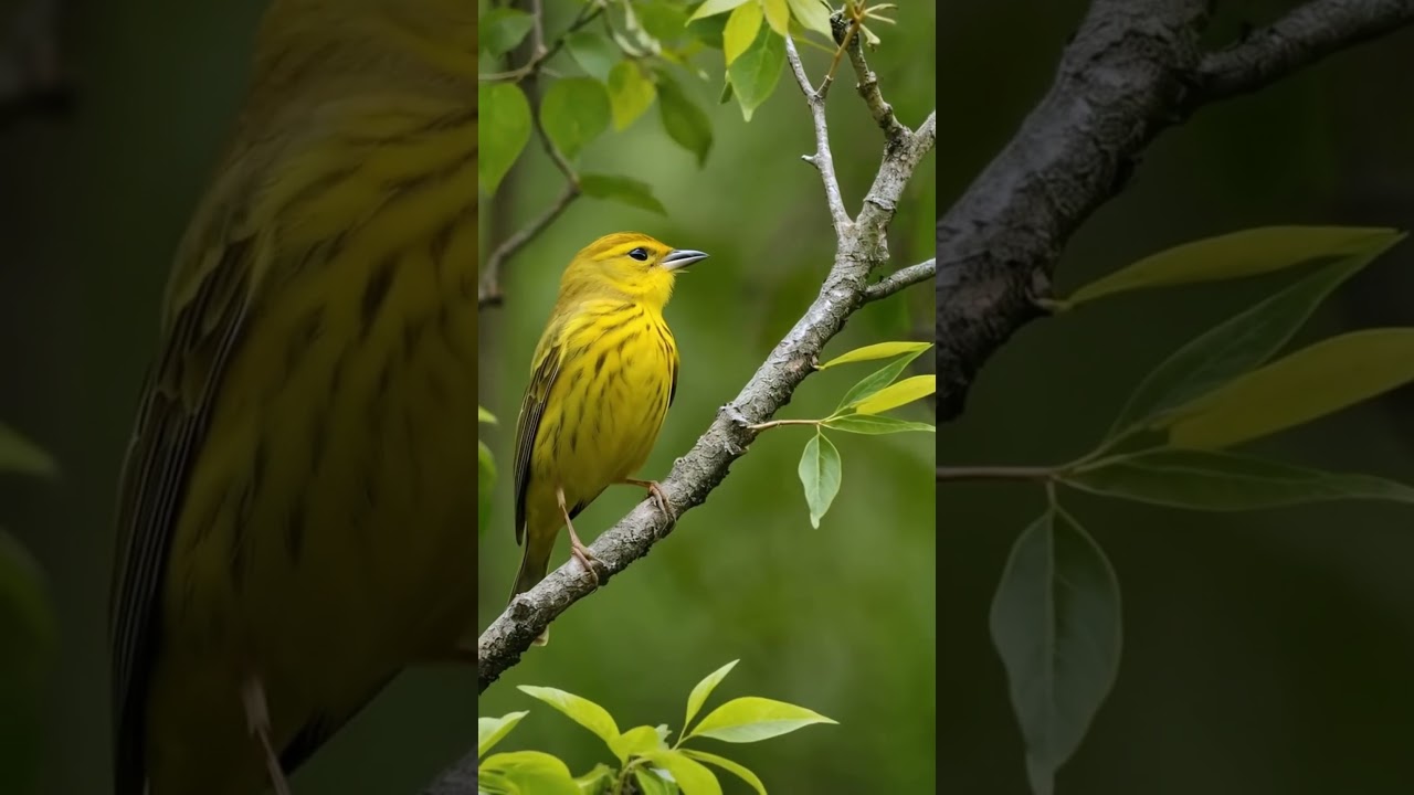 Yellow Warbler: Nature's Brightest Songbird! 🐦💛
