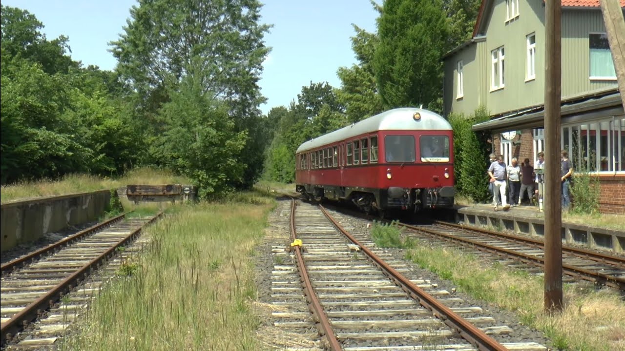 Führerstandmitfahrt Celle bis Wittingen auf der OHE     18.6.2022