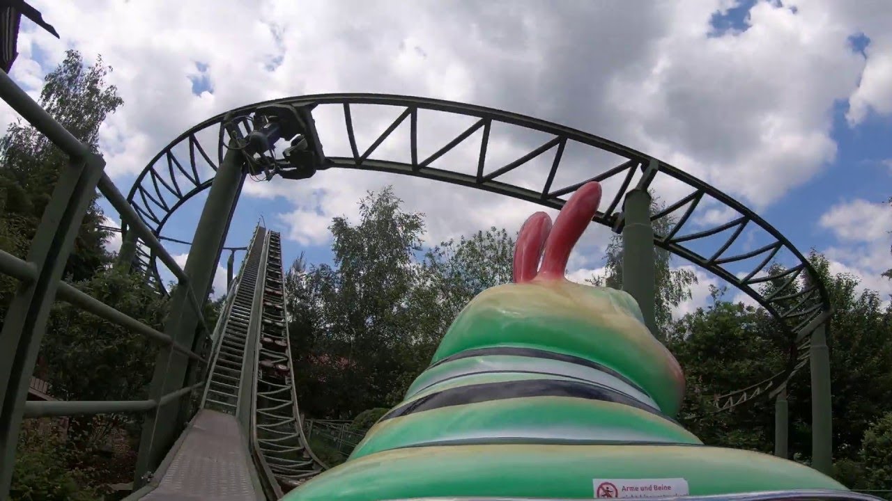 Bayern Park Achterbahn Raupe Onride