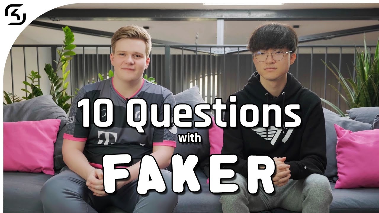 10 Questions with SKT T1 FAKER I League of Legends
