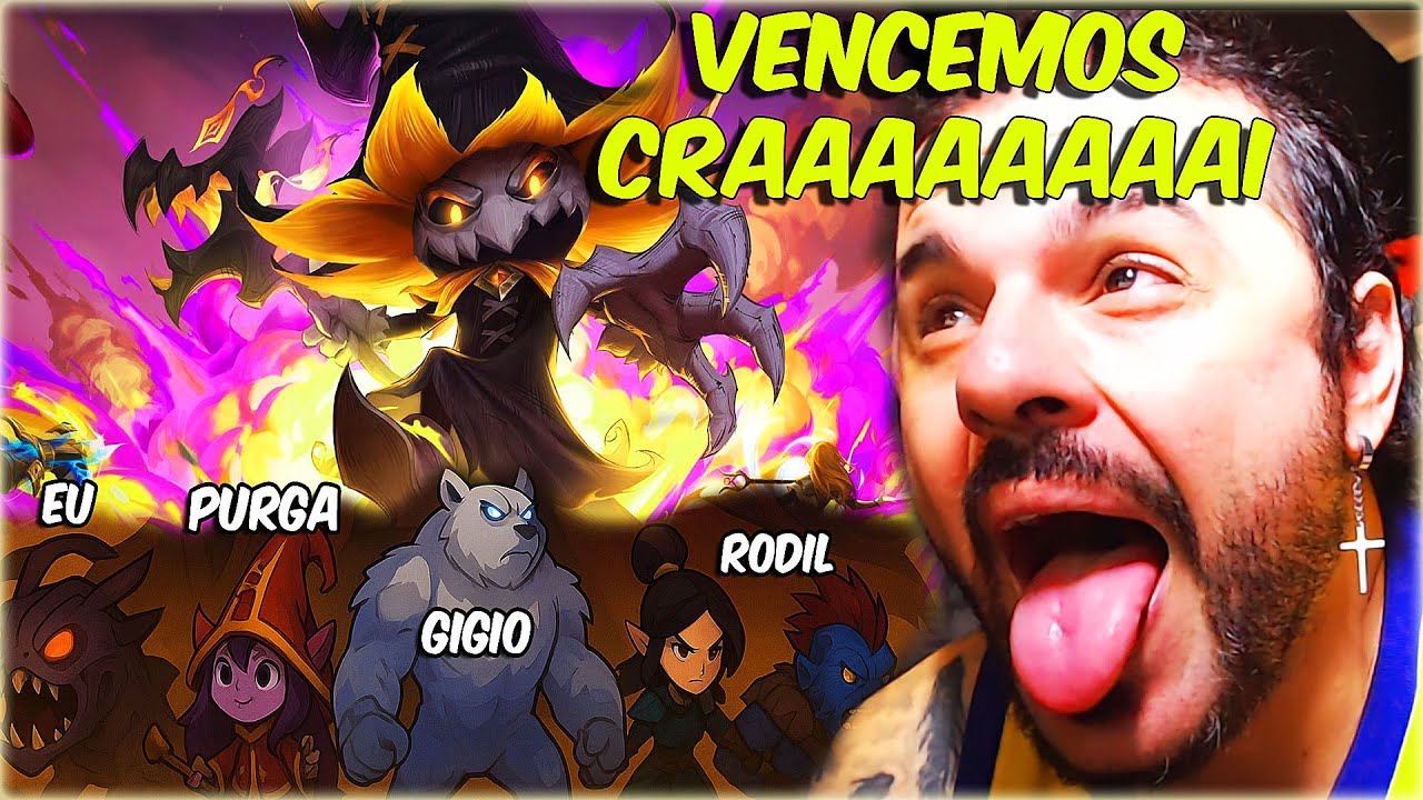 VENCEMOS NO MODO MAIS DIFÍCIL! RIOT TENTOU SABOTAR MAS N DESISTIMOS – DOOM BOTS COM O RODIL E GIGIO