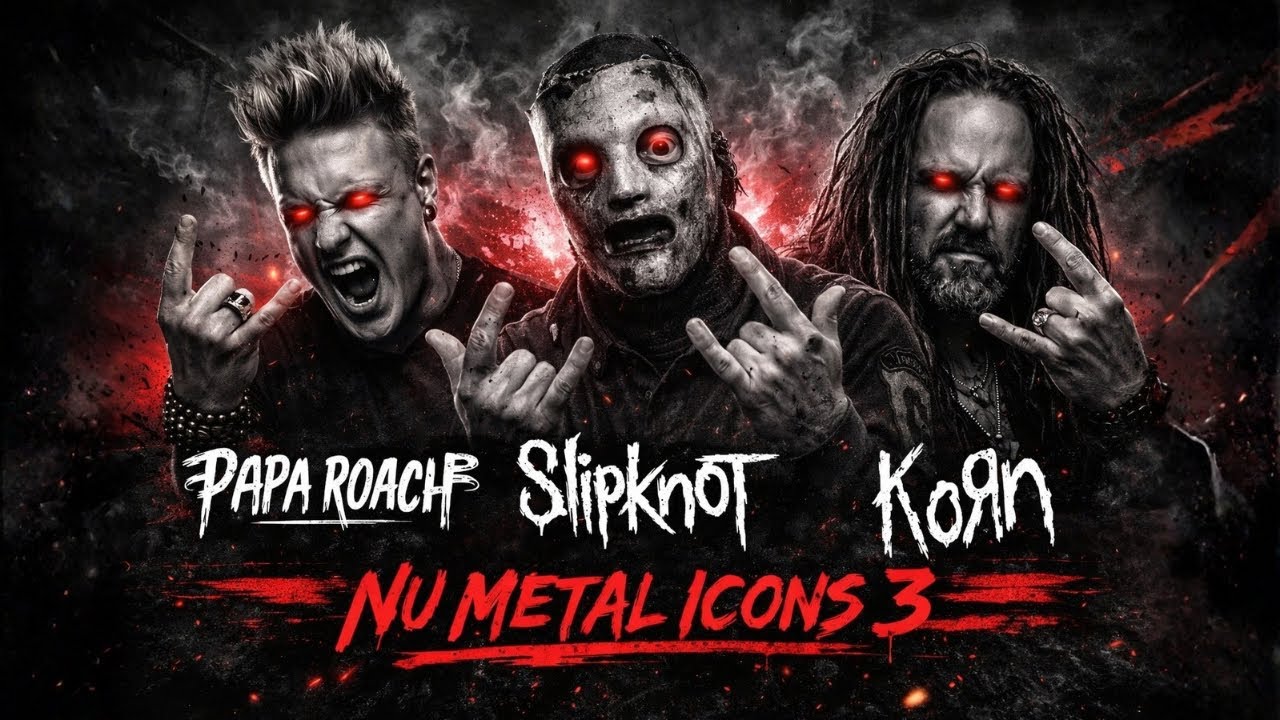 Korn, Slipknot & Papa Roach Inspired AI Mix | Nu Metal Icons (Vol 3)