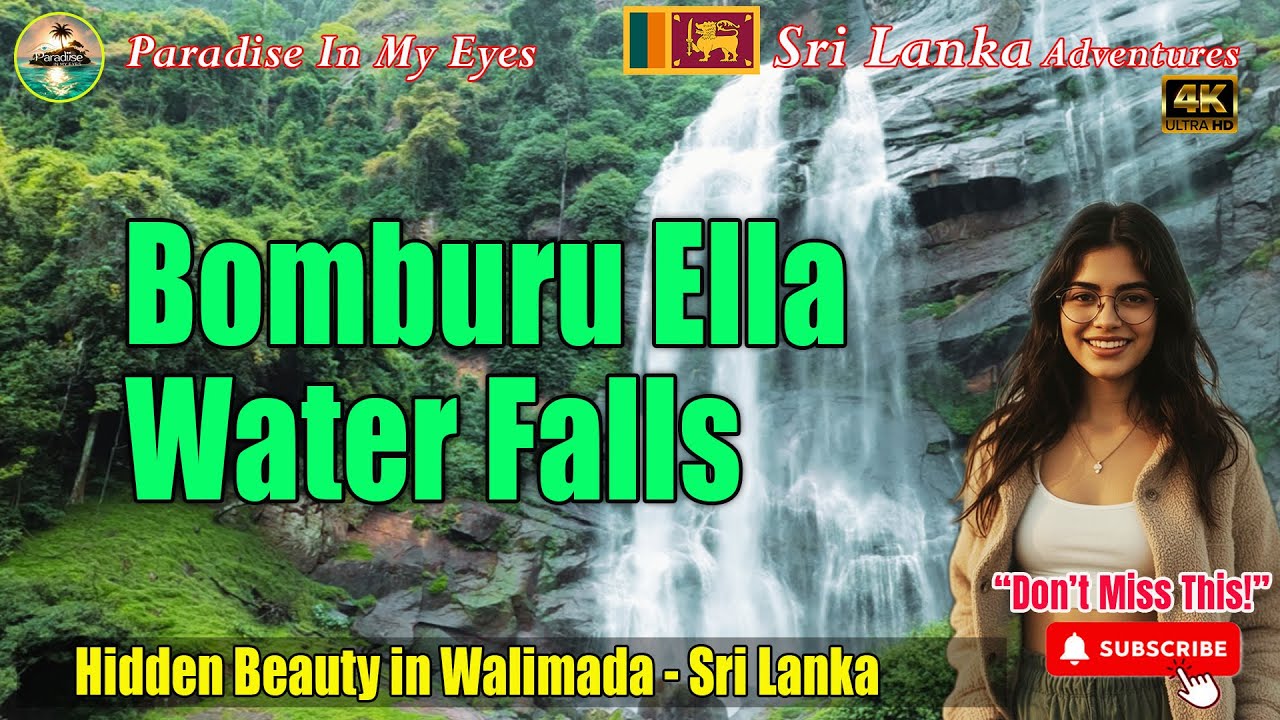 Bomburu Ella Falls – Sri Lanka’s Hidden Highland Marvel | 4K Travel Documentary