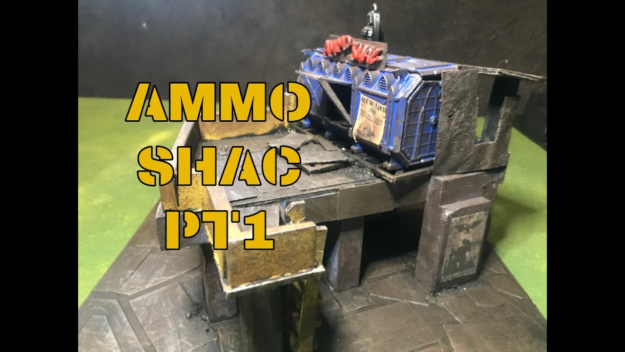 Necromunda Ammo Shac Time lapse PT1