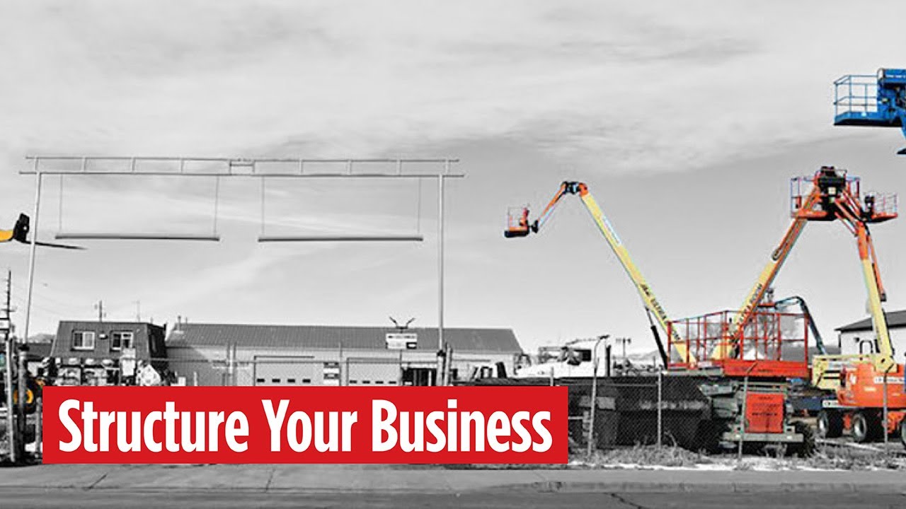 Different Ways to Structure Your Construction Company
