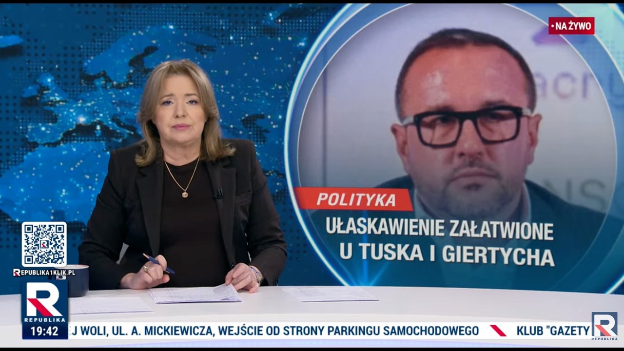 Dzisiaj Informacje Telewizja Republika 16.09.2026