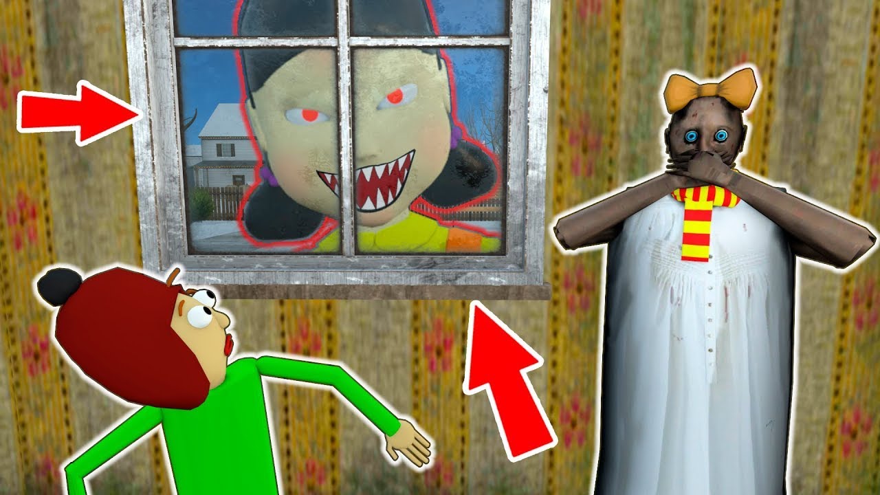 Pregnant Granny vs Little Grandpa vs many small Granny - funny horror animation (p.216)