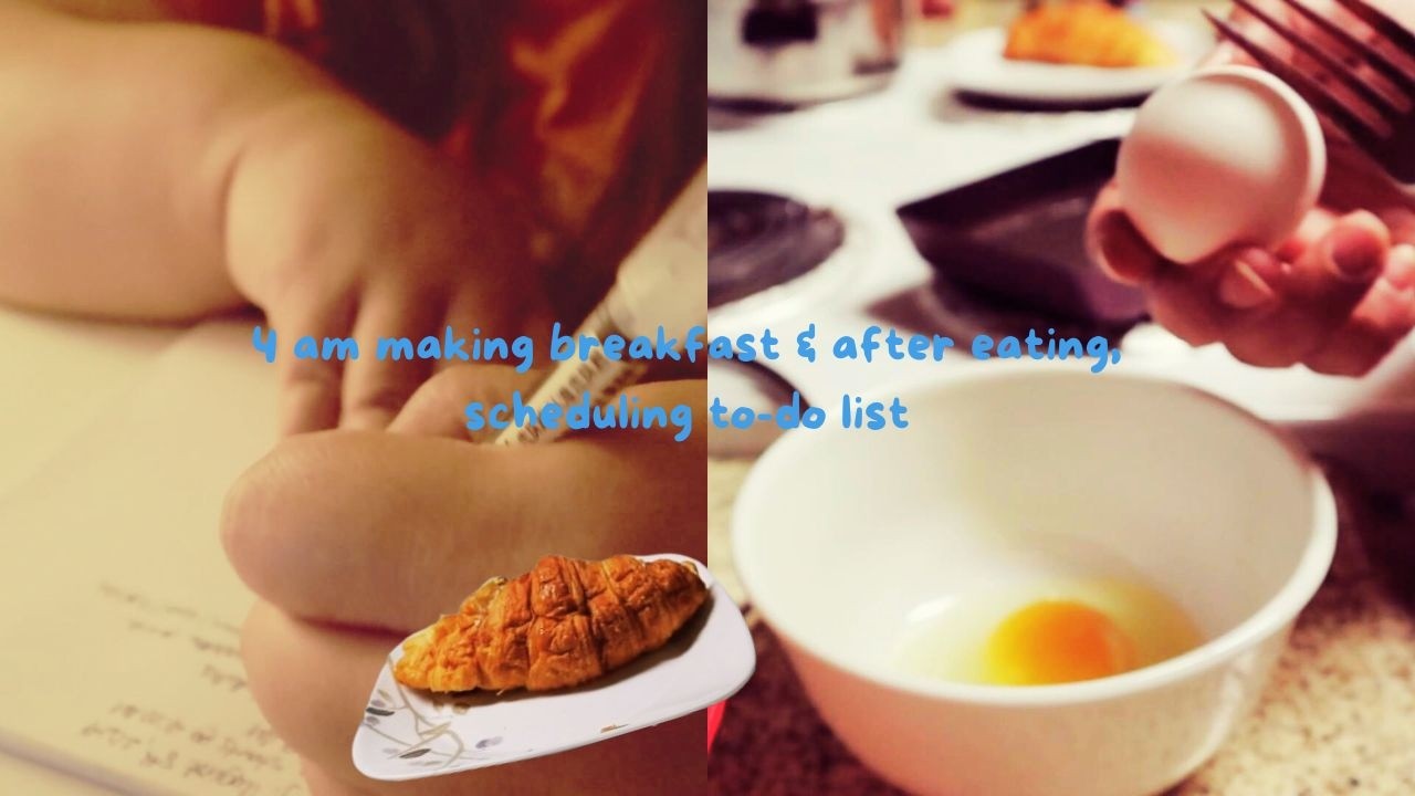 How I Plan My Day & Eat Breakfast (Morning Routine)
