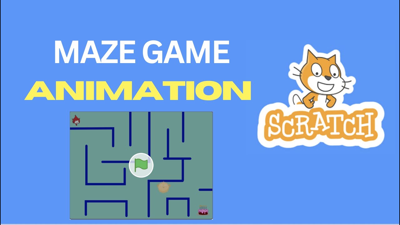 How To Make A Maze In Scratch! 👑 - Scratch Programming
