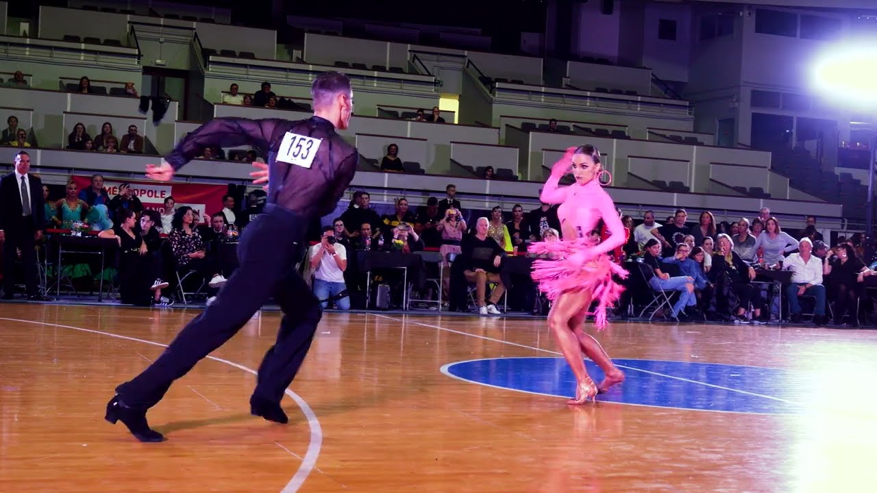 [FRA] Nikolay Levchenkov - Marie Denigot Levchenkova | CHA-CHA | WDSF PD | Lyon French Open | 2024