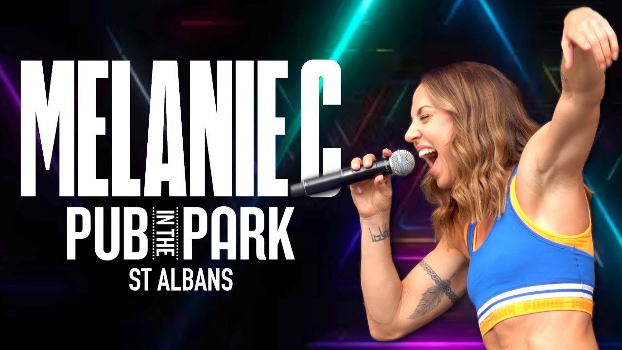 Melanie C Live at Pub in the Park St Albans 2022