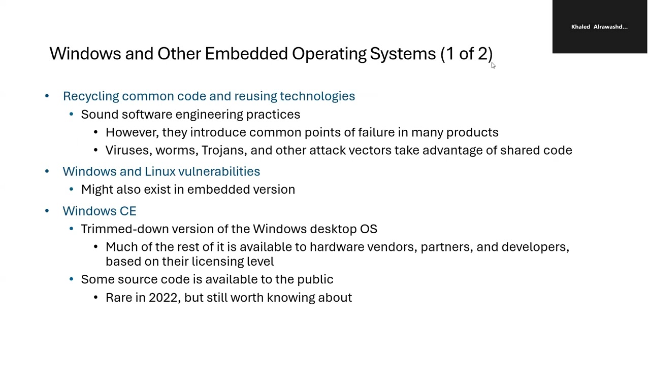 Embedded System  Lecture 11 5 2025