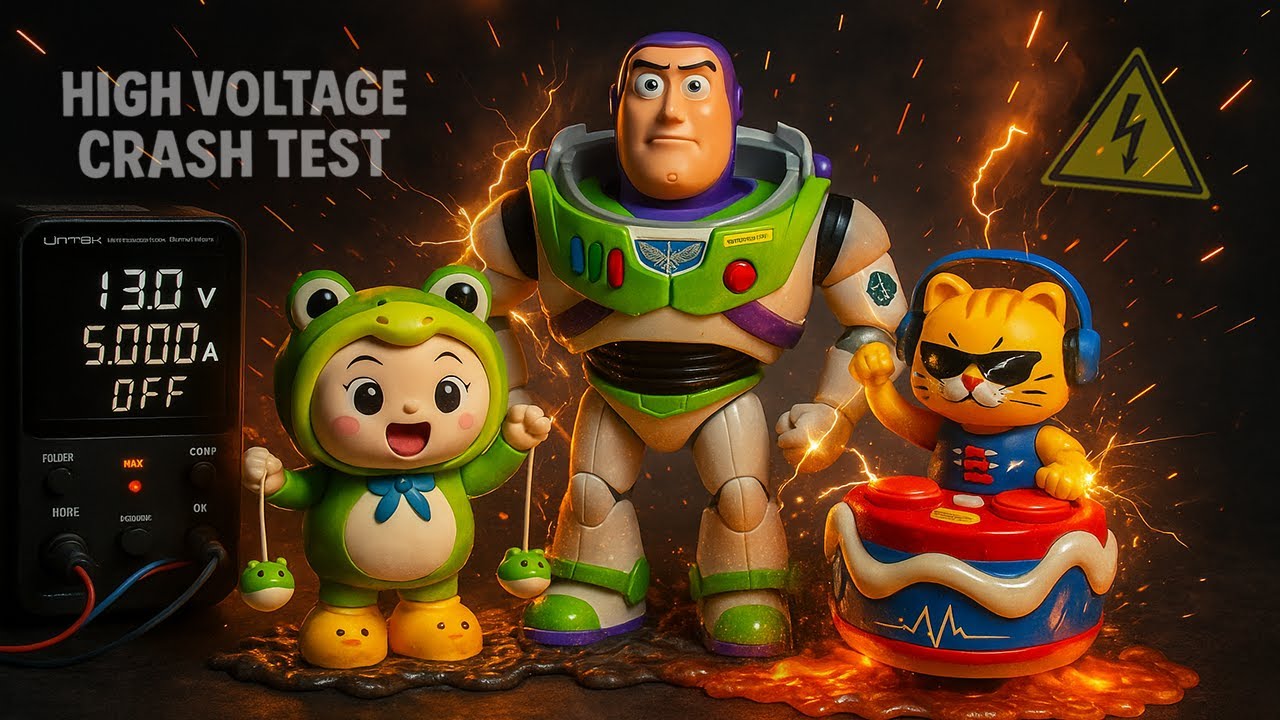 ⚡ High Voltage vs Toys!🔥What Happens When You Apply TOO MUCH POWER to a Toy? Compilations 💥