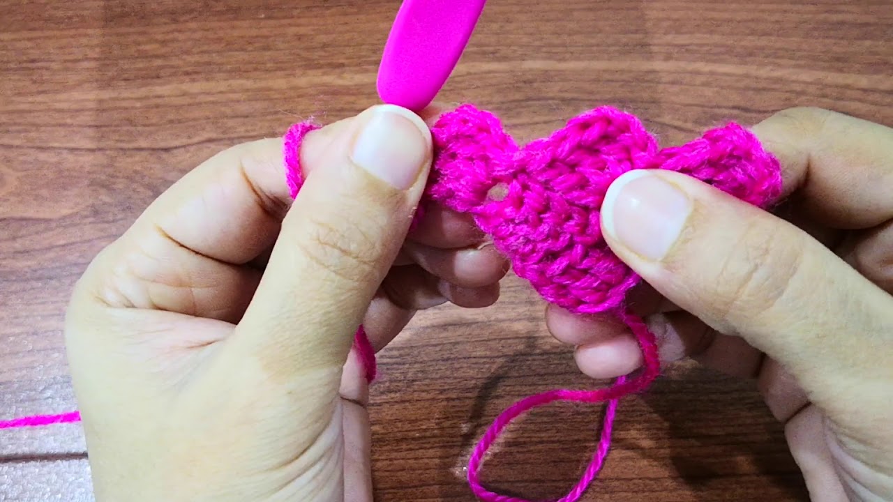عمل غرزة C2C.... او الزاويه لزاويه 🤩🤩