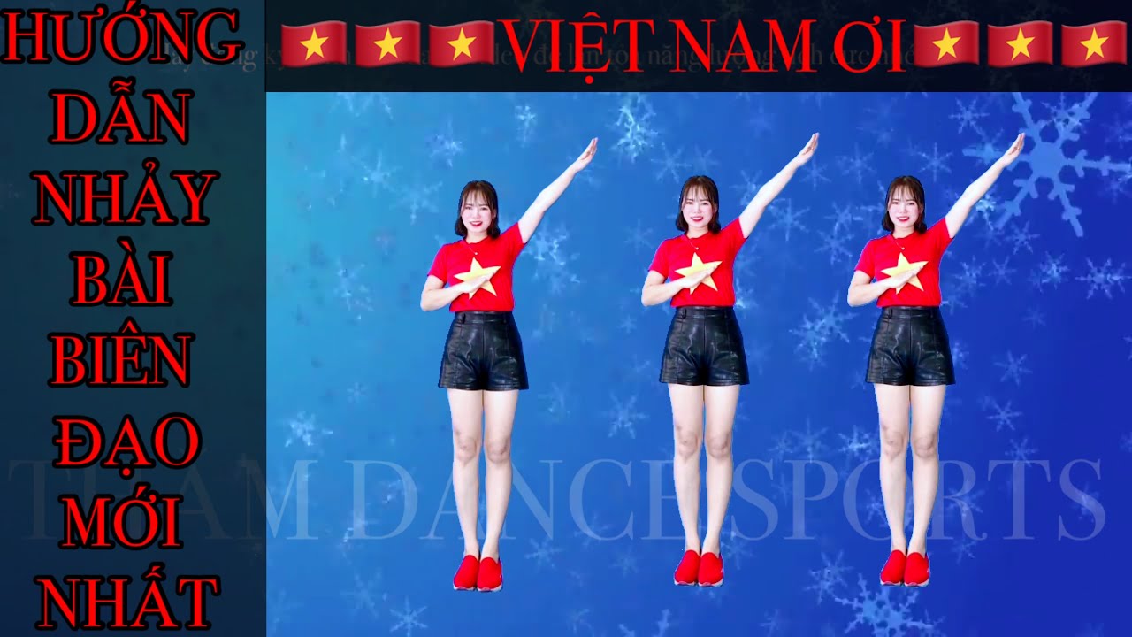 🇻🇳🇻🇳🇻🇳 BÀI HƯỚNG DẪN THEO NHỊP ĐẾM💥VIỆT NAM Ơi💥( Link bài nhảy mẫu bấm 🔻)