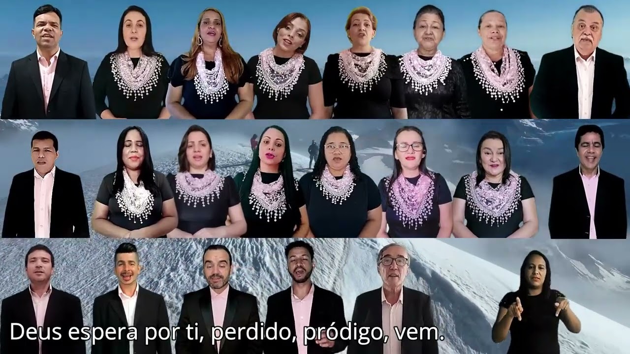 Vem, ó pródigo 76 harpa cristã Coral essência de adoração 