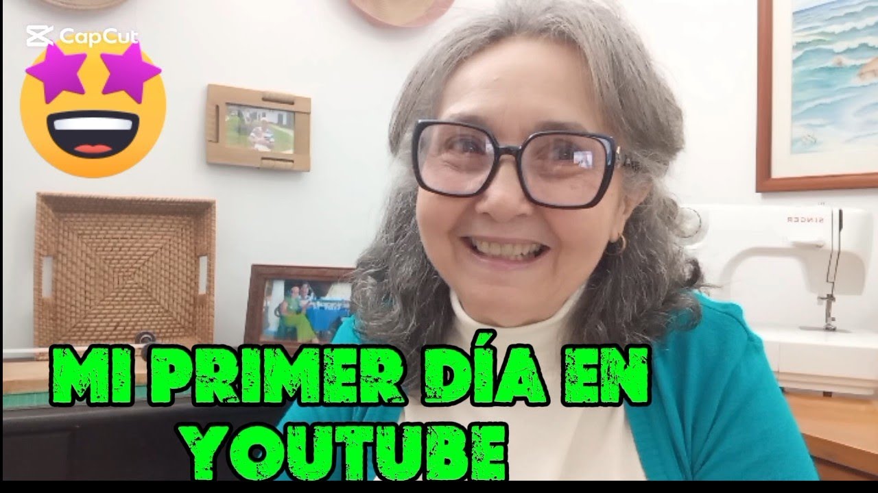¡HURRA!... ¡HOY INICIO EN YOUTUBE! 🥳