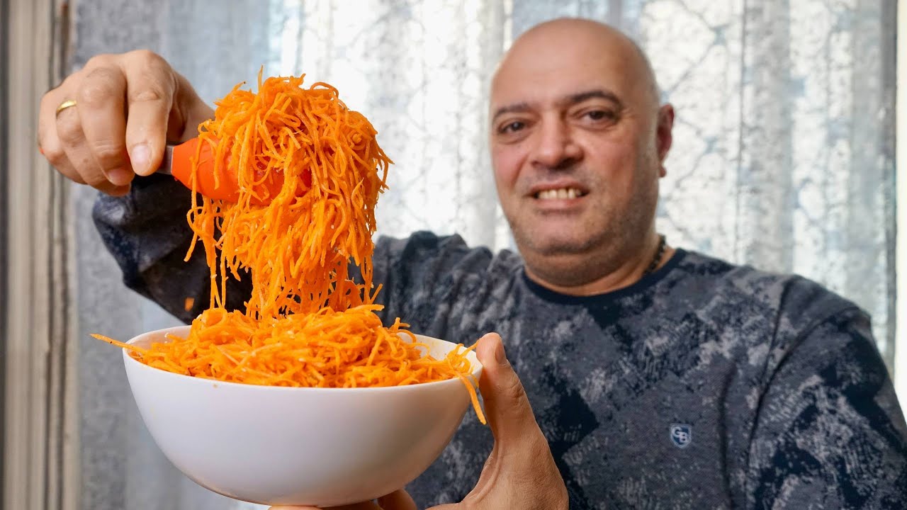 Морковь По-Корейски — Самая Хрустящая и Сочная!