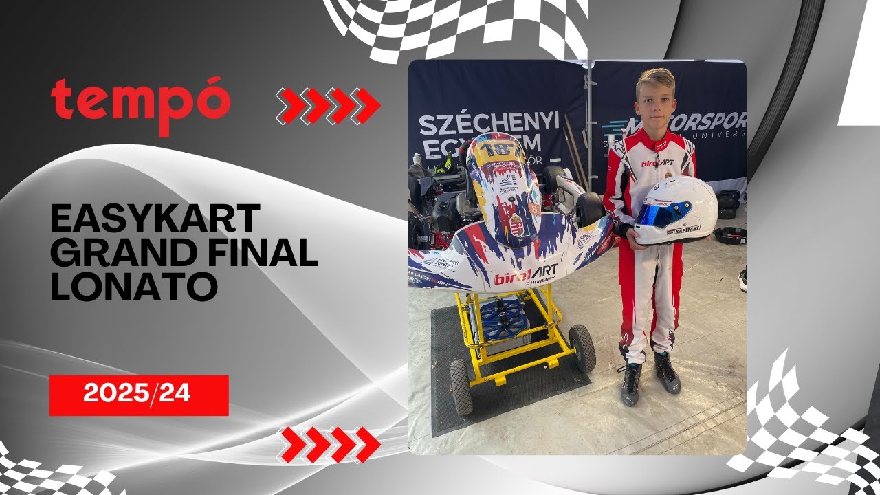 Tempó magazin 24/2025: Easykart Grand final, Lonato (Adás: 2025.10.11.)