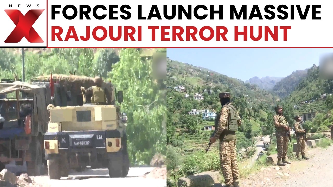 Anti-terror operation underway in Rajouri as forces intensify Manjakote search mission | NewsX