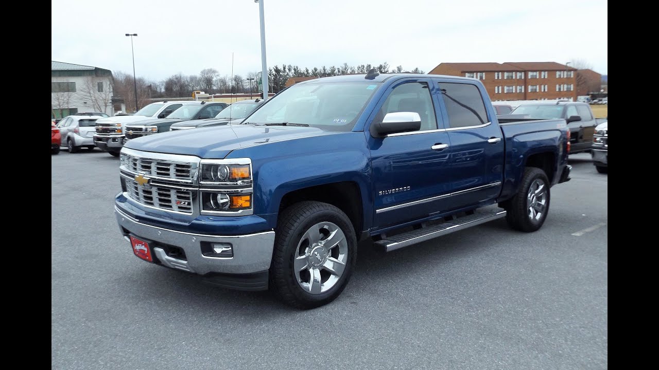 2015 Chevy Silverado 1500 Z71 4X4 LTZ Crew Cab: запуск, обзор и обзор