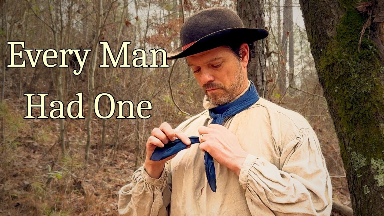 Why Frontier Men Carried Handkerchiefs | Fashion and Function in the 1700's