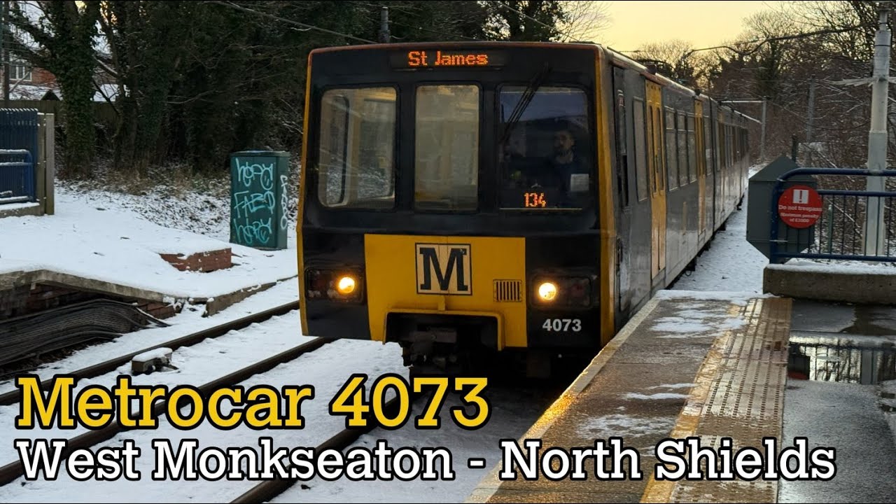 Tyne and Wear Metro | Metrocar 4073 West Monkseaton - North Shields