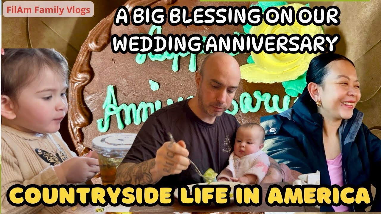 SIMPLE WEDDING ANNIVERSARY CELEBRATION+ANOTHER BLESSING FOR OUR FAMILY | PROBINSYA LIFE SA AMERICA 
