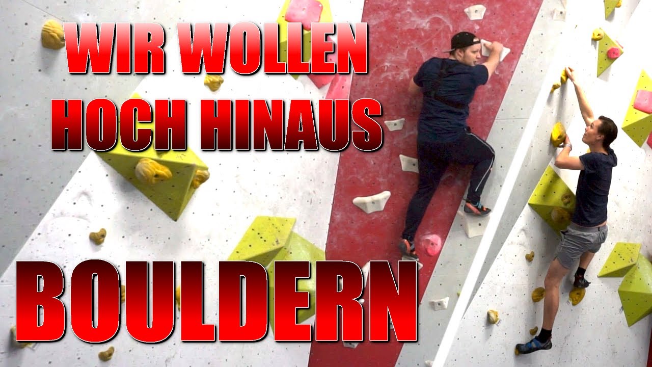 Wir wollen hoch hinaus - Adventure Report Bouldern Oldenbloc