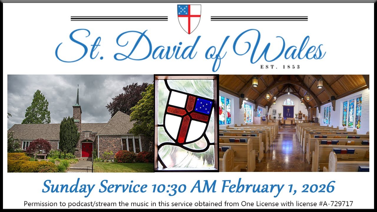 St. David Episcopal Church Service Feb. 1, 2026