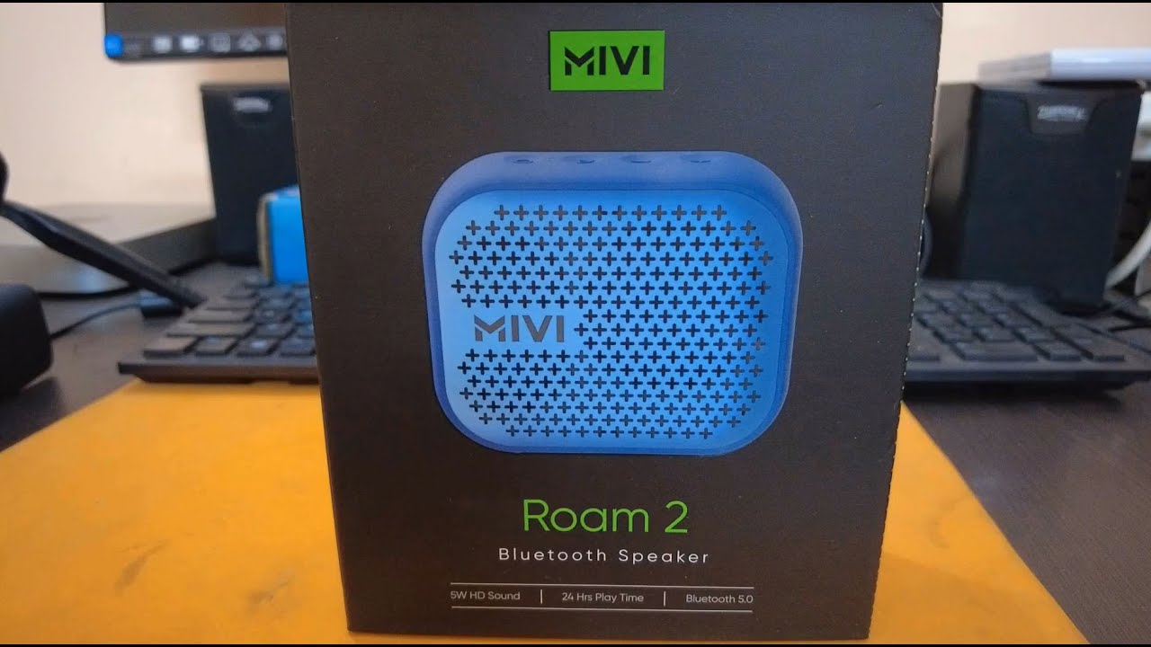 Mivi Roam 2 Bluetooth Speaker User Experience, unboxing Blue color, 5Watt, under 700/- Rupees Only