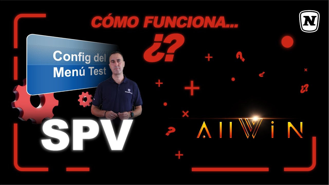 LA CONFIGURACIÓN DEL MENÚ TEST DE ALLWIN Y ALLWIN SERIES II CON RAFAEL MÁRMOL