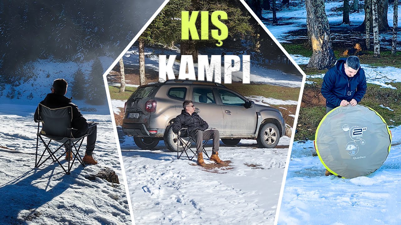 -10℃ Camping Alone İn The Snow Mountain | Camp Flamestove - ASMR