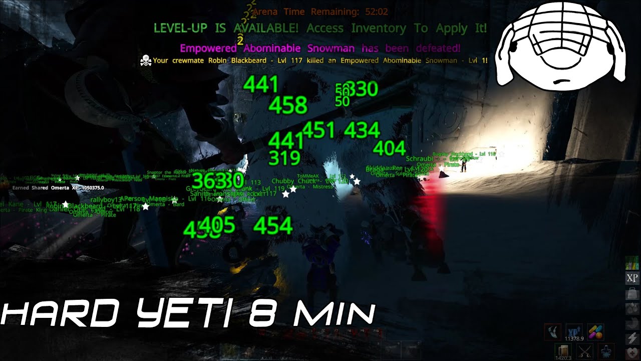 [ATLAS EU PVP] FASTEST HARD YETI IN ATLAS | Omerta
