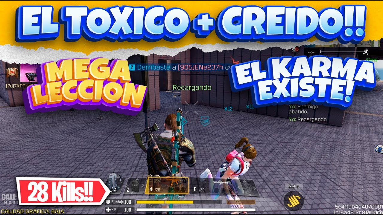 TOXICO CREIDO RECIBE GRAN LECCION EN ESTAS PARTIDAS DE BATTLE ROYALE EN COD MOBILE