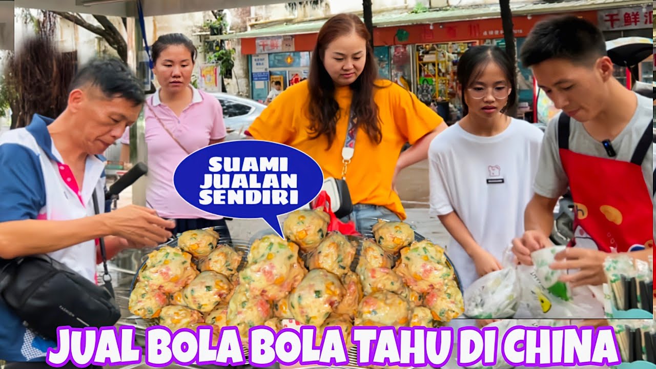 PERTAMA KALI SUAMIKU MULAI JUALAN MAKANAN INDONESIA DI CHINA TANPA SAYA