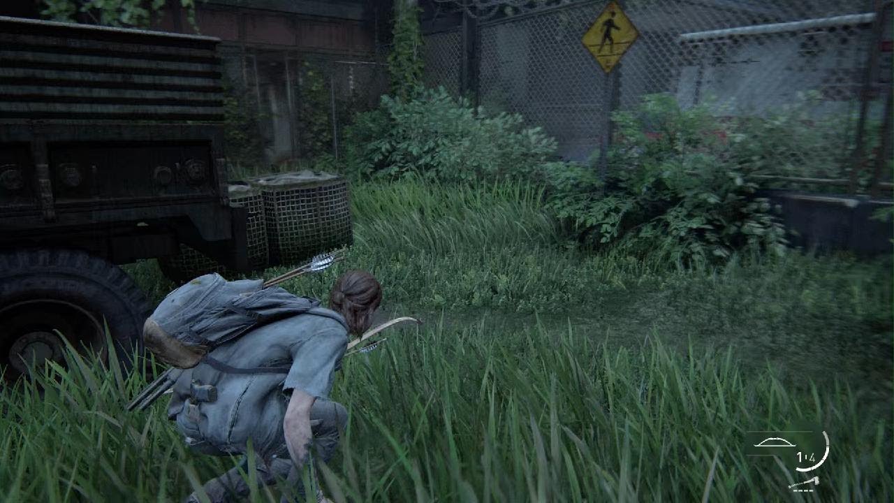 The Last of Us Part II hospital stealth