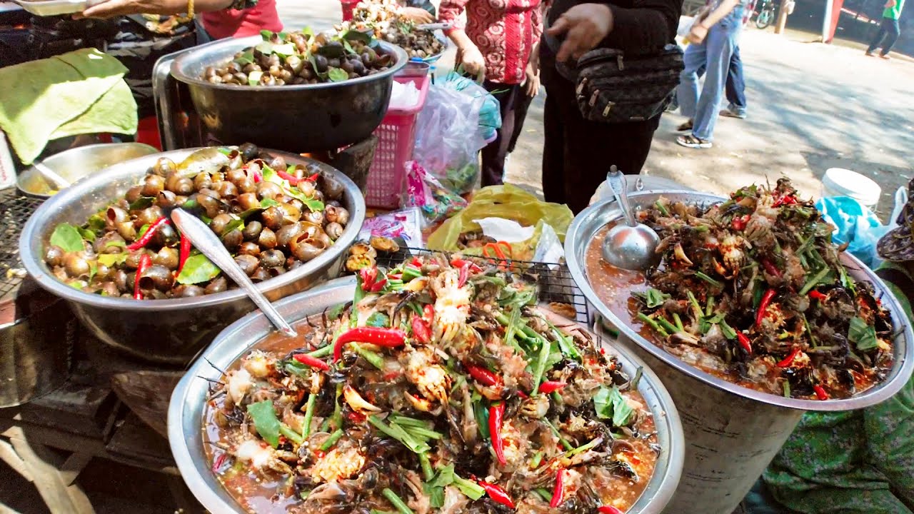 Taste of Traditional Cambodia Countryside Street Food | Best Street Food Compilation #streetfood #uk