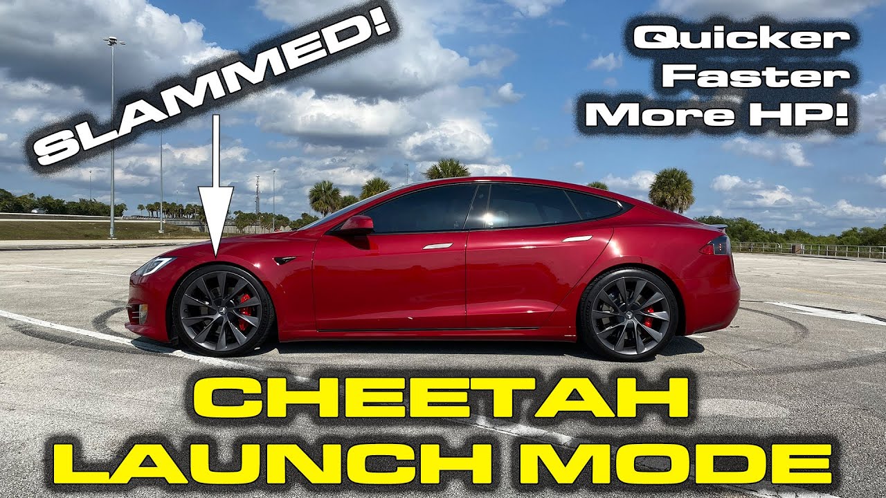 FIRST TEST * Cheetah Launch Mode Testing & Dash Cam Viewer Demonstration * Tesla Model S Performance