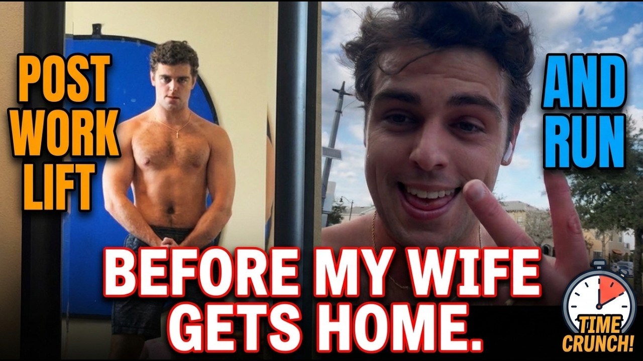Can I run and lift before my wife gets home?
