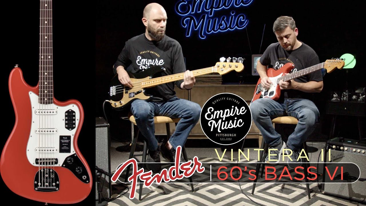Fender Vintera II Bass VI - EMPIRE MUSIC