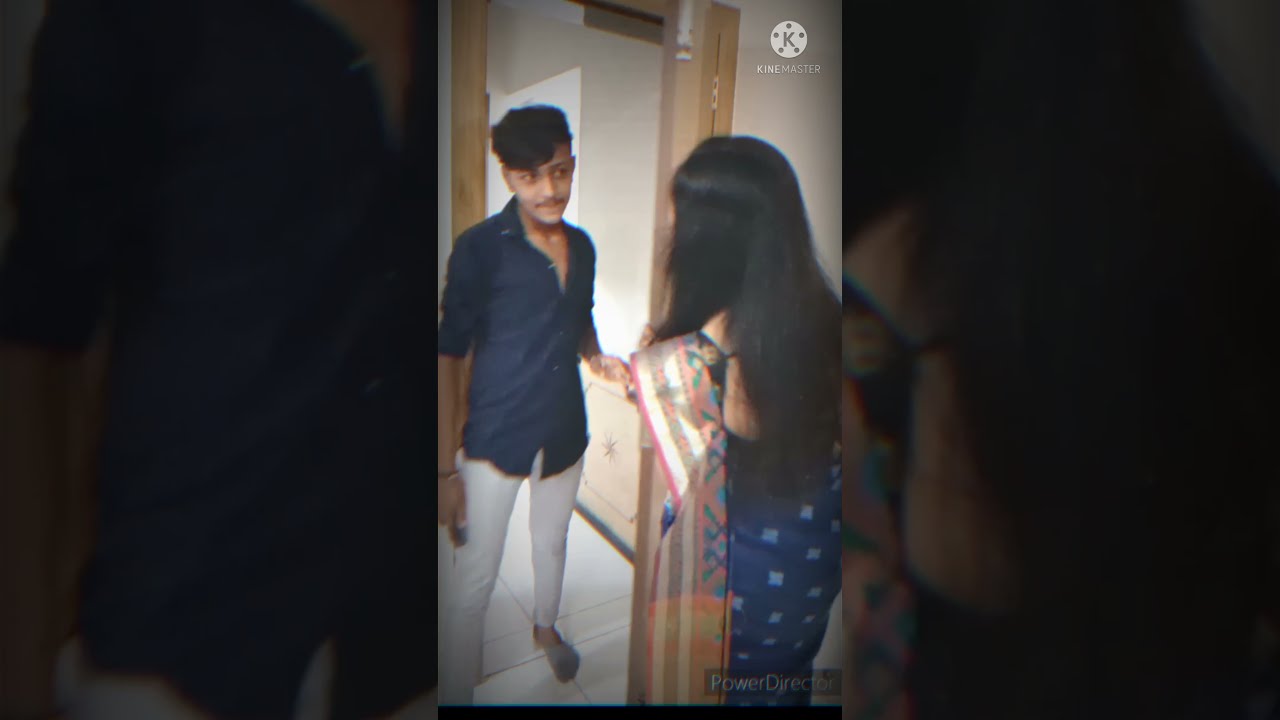 first reaction On wearing saree in first time 😍Hide love #Rd ❤️😍#shorts  #suyash #vlog  #ytshorts