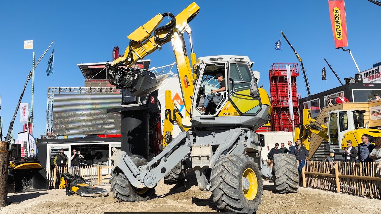 Menzi Muck M545X at Bauma 2022