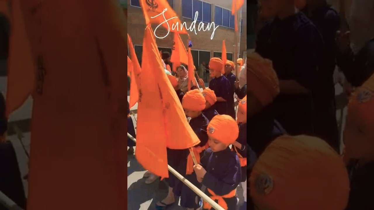 Satnam Waheguru ji#gurmantra #punjabiincanada #londonlife #sikhisim #sikhi #nagarkirtan #sewa #wmk