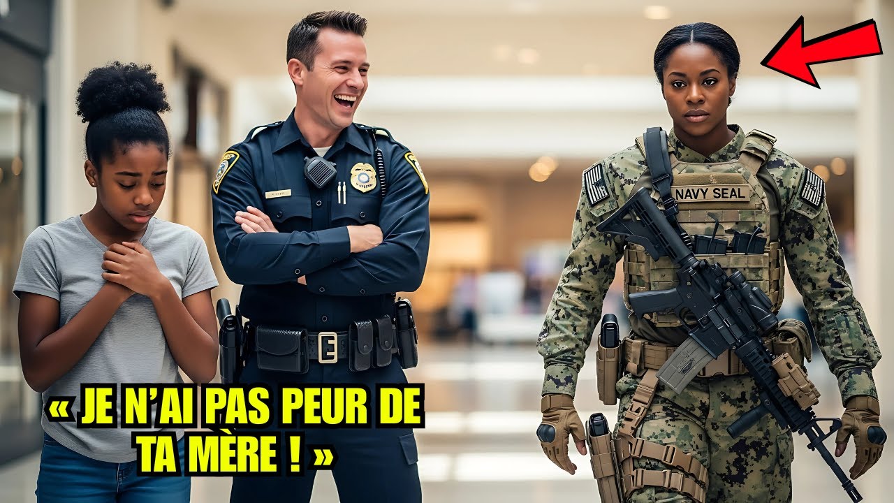 “Fille Dit Que Sa Mère Est Des NAVY SEALs, Policier Rit — Quelques Secondes Après, Elle Apparaît”...